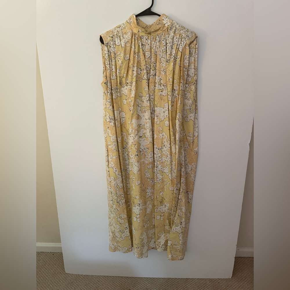 COS Floral Yellow DRESS
